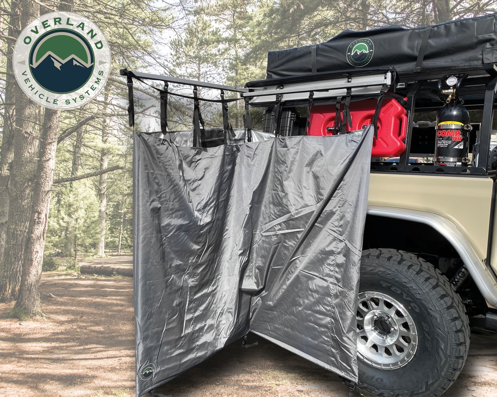 Overland Vehicle Systems Nomadic Quick Deploying Shower - Click Image to Close