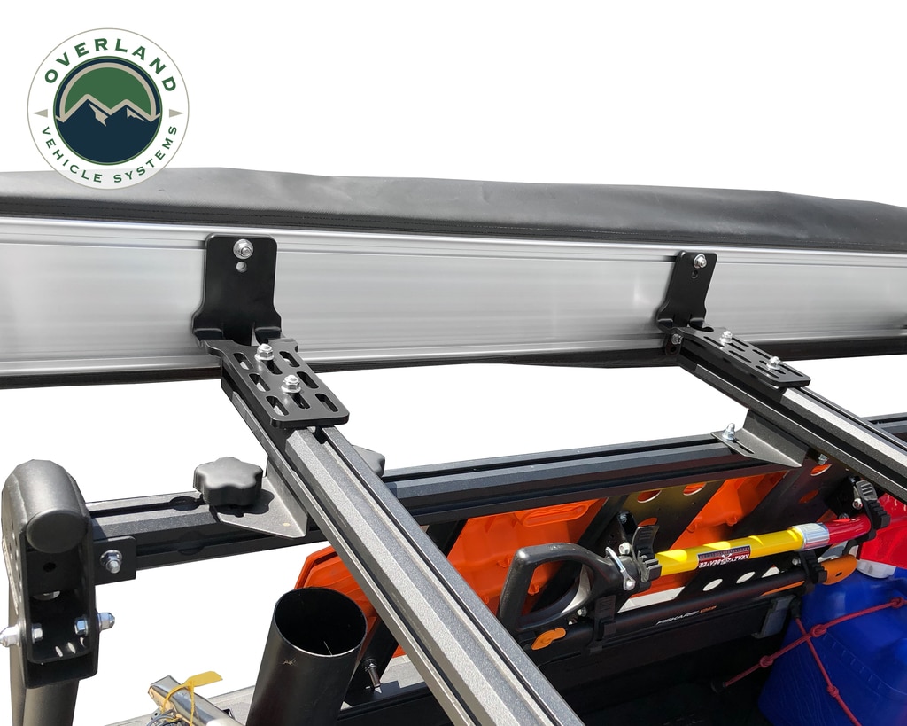 Overland Vehicle Systems Awning 270 Degree Awning and Wall 1, 2, & 3, W/Mounting Brackets Driverside Nomadic