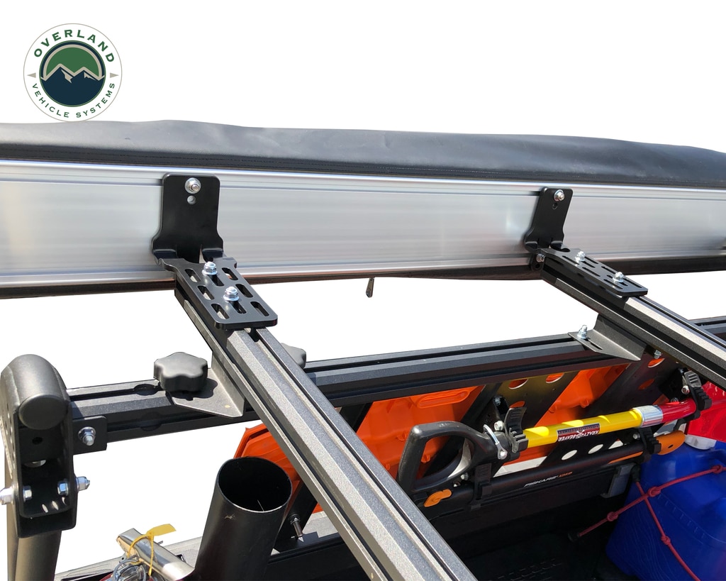 Overland Vehicle Systems Nomadic 270 LT Driver Side Awning With Bracket Kit - Click Image to Close