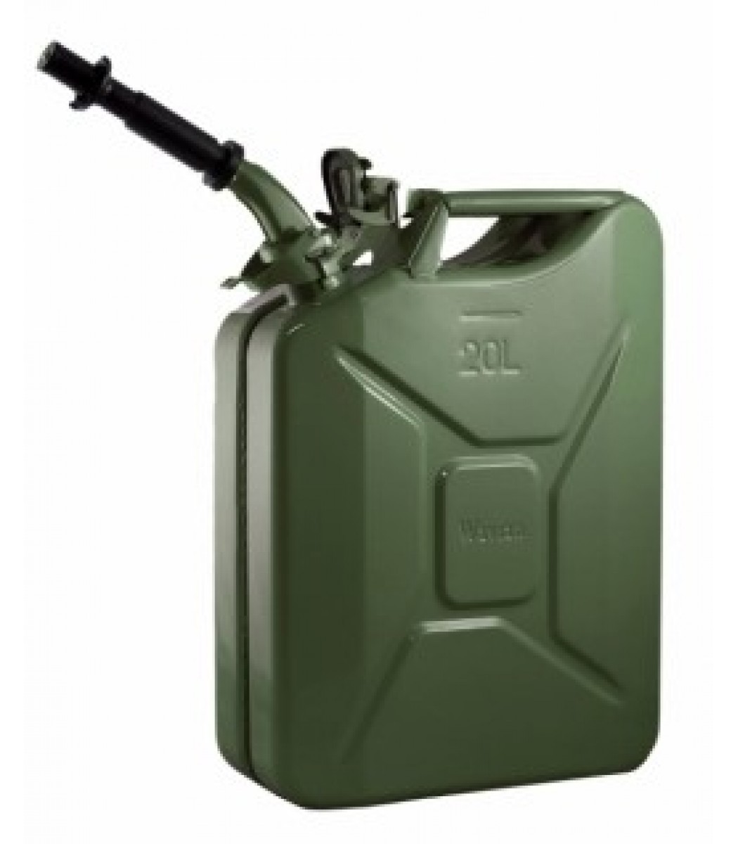 Wavian Green 5.3 Gallon Steel Fuel Can