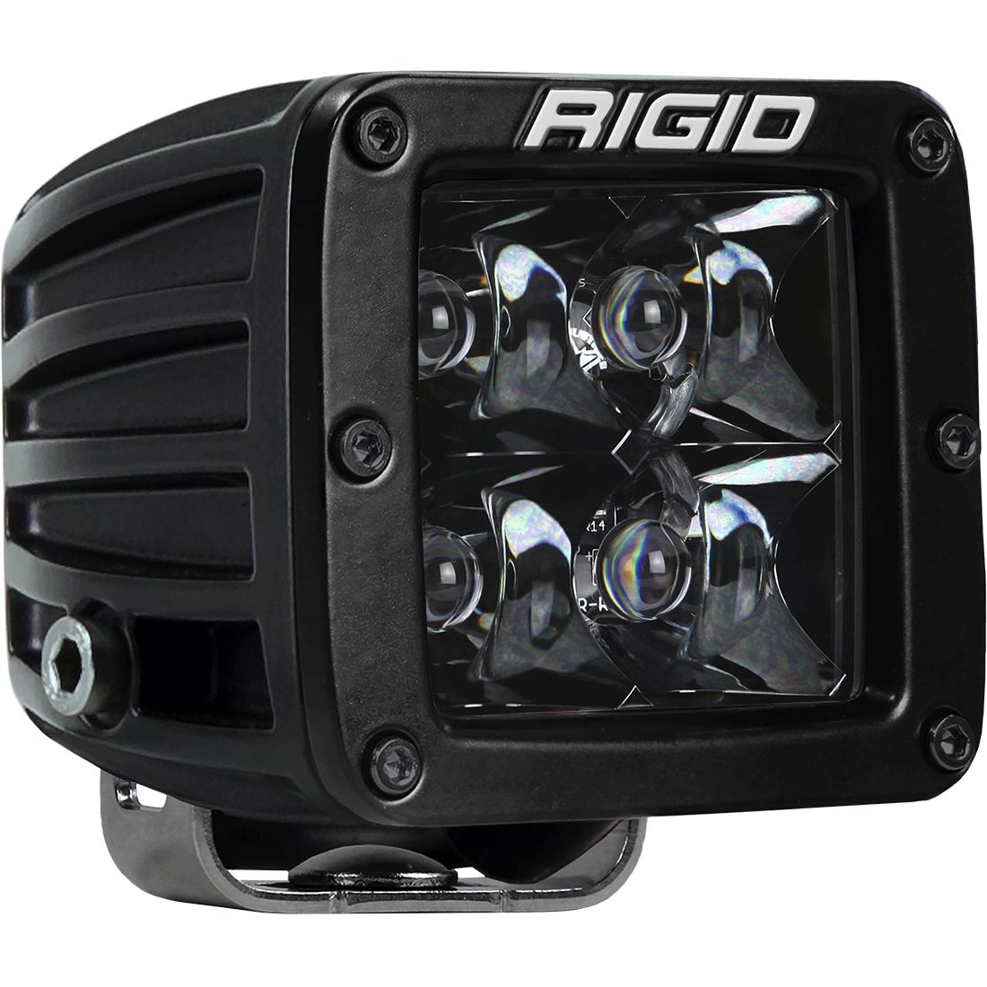 Rigid Industries Spot Surface Mount Midnight D-Series Pro - Click Image to Close
