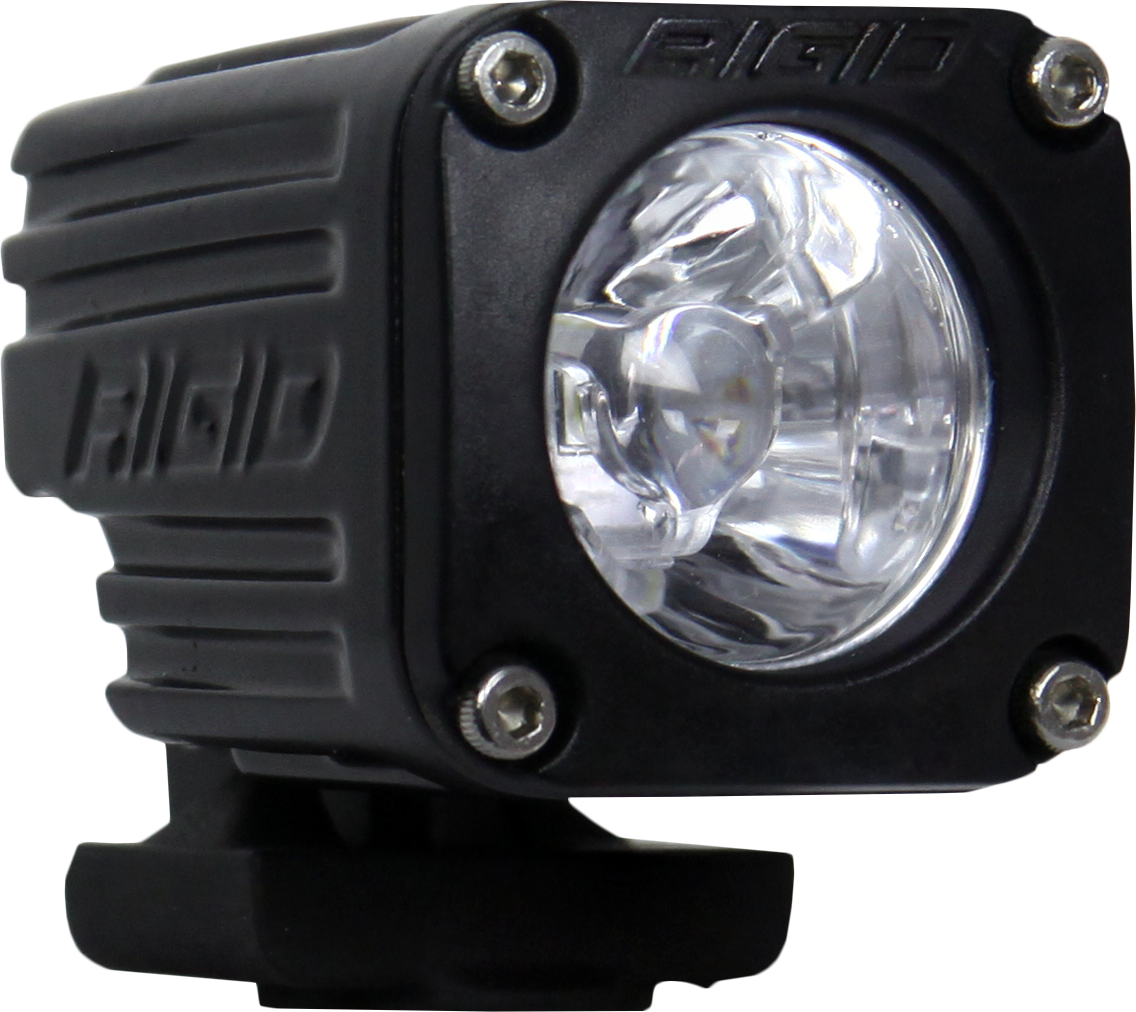 Rigid Industries Spot Light Surface Mount Black Ignite - Click Image to Close