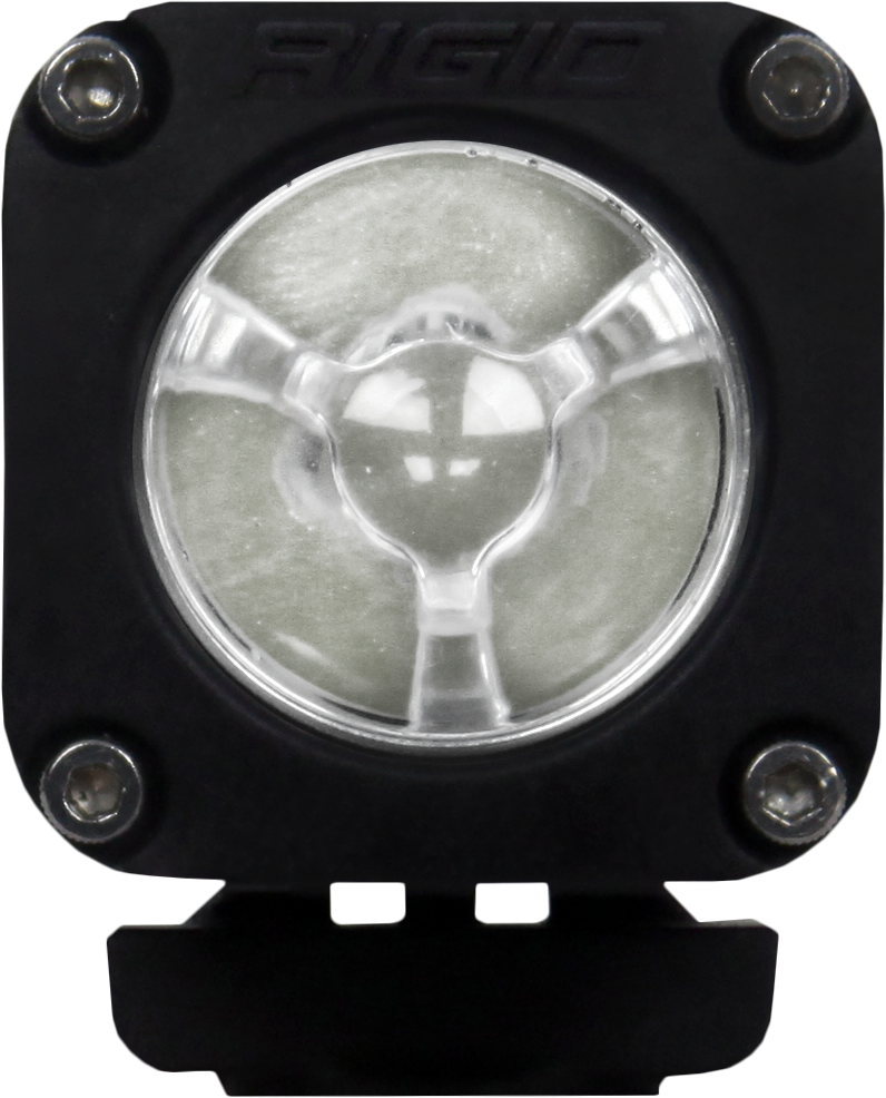 Rigid Industries Spot Light Surface Mount Black Ignite - Click Image to Close