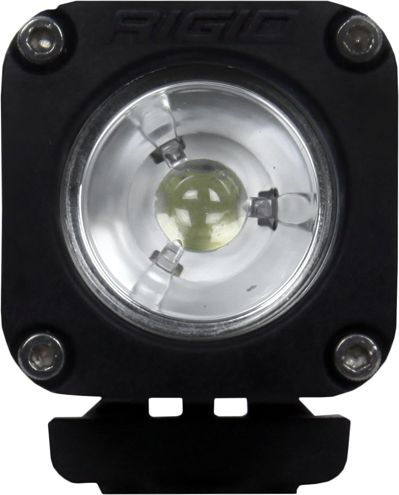 Rigid Industries Flood Light Surface Mount Black Ignite - Click Image to Close