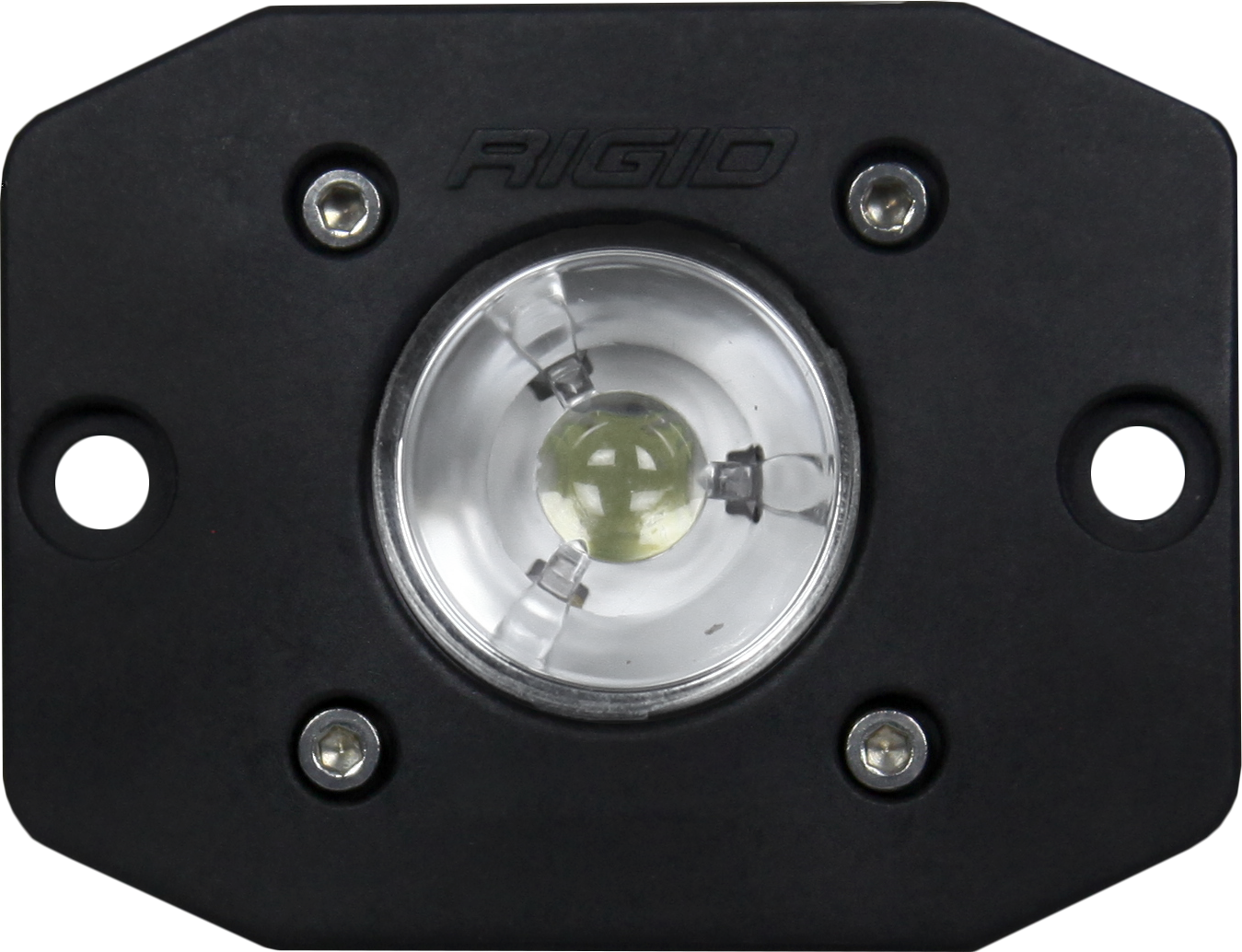 Rigid Industries Flood Black Flush Mount Ignite - Click Image to Close