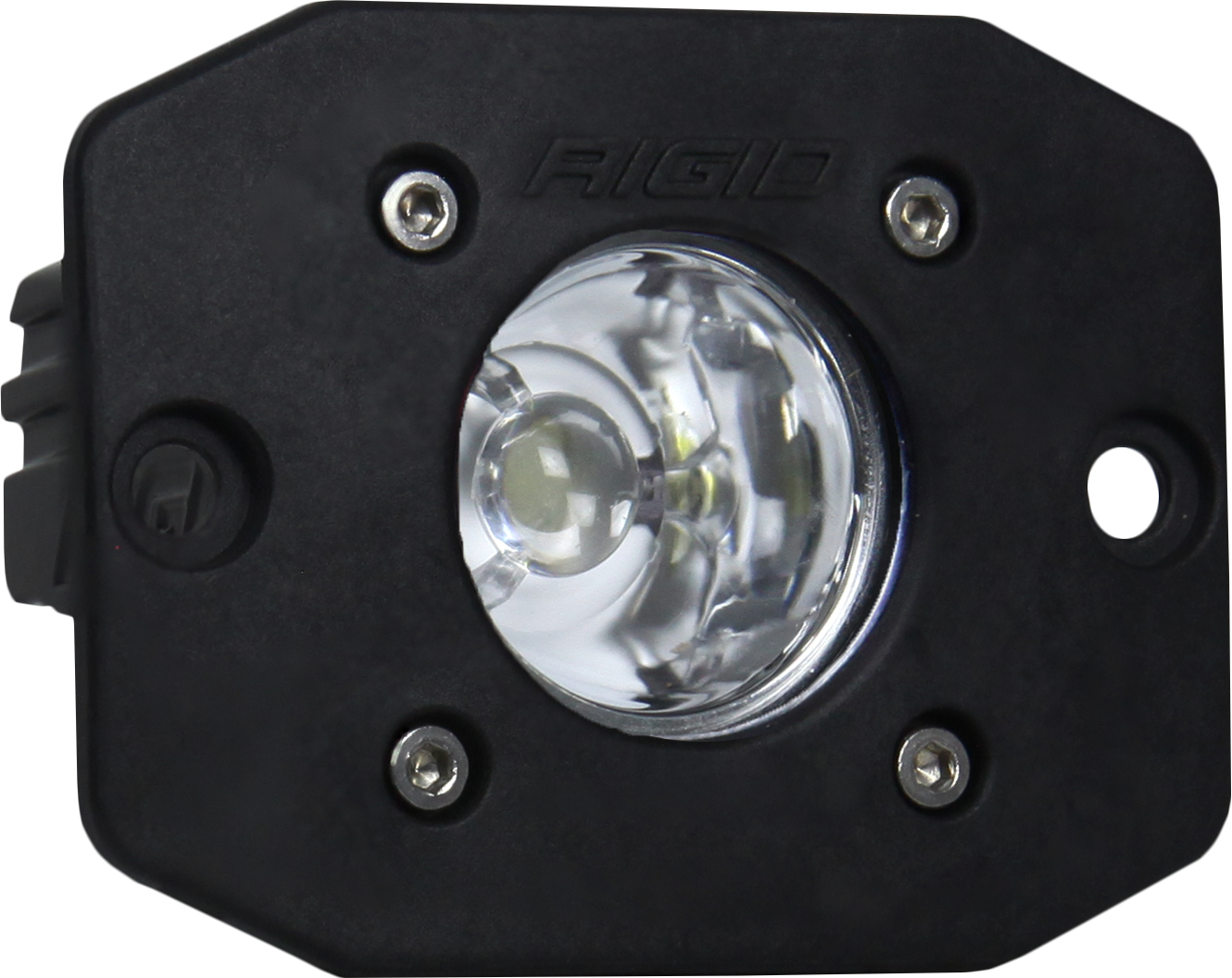 Rigid Industries Flood Black Flush Mount Ignite - Click Image to Close