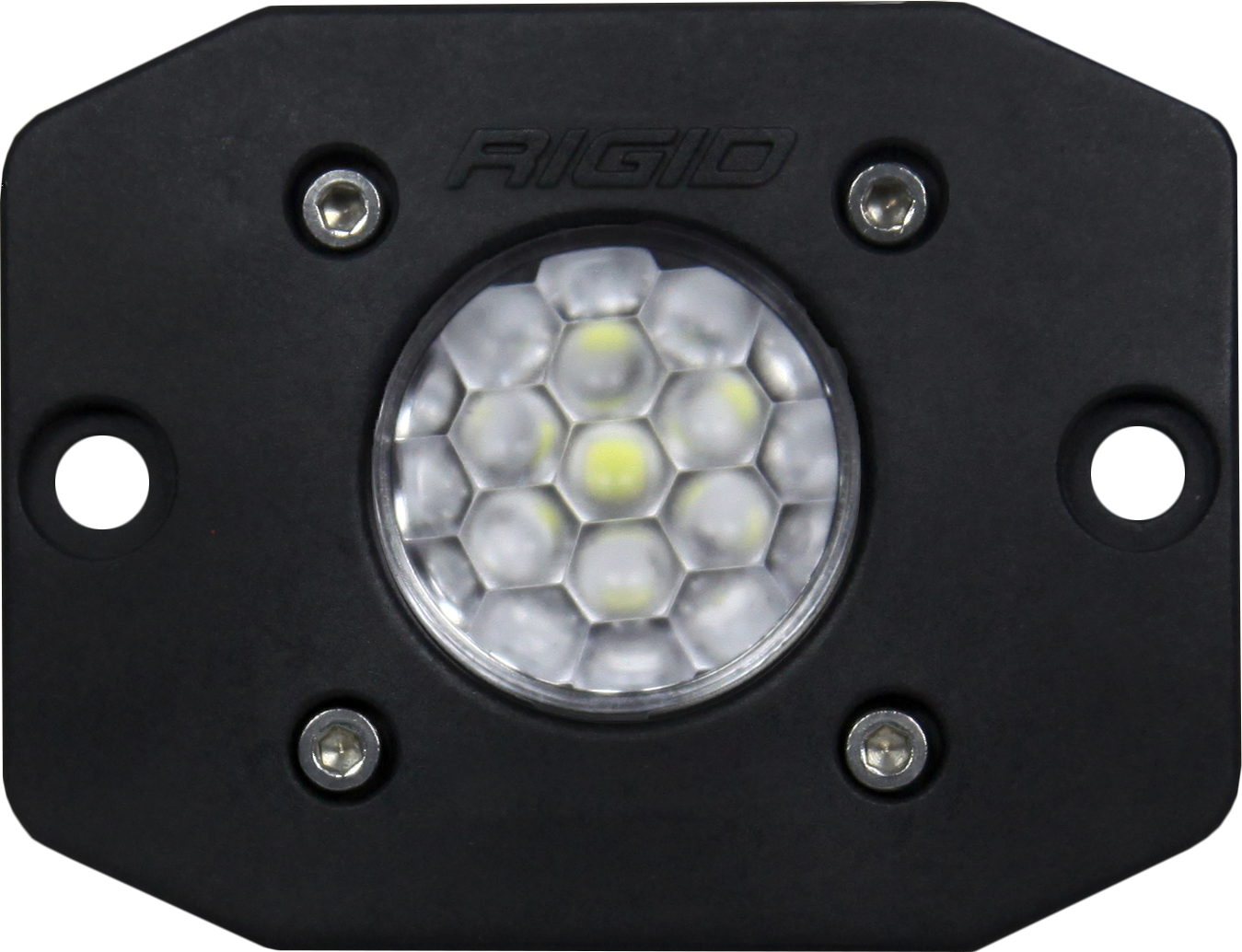 Rigid Industries Diffused Black Flush Mount Ignite - Click Image to Close