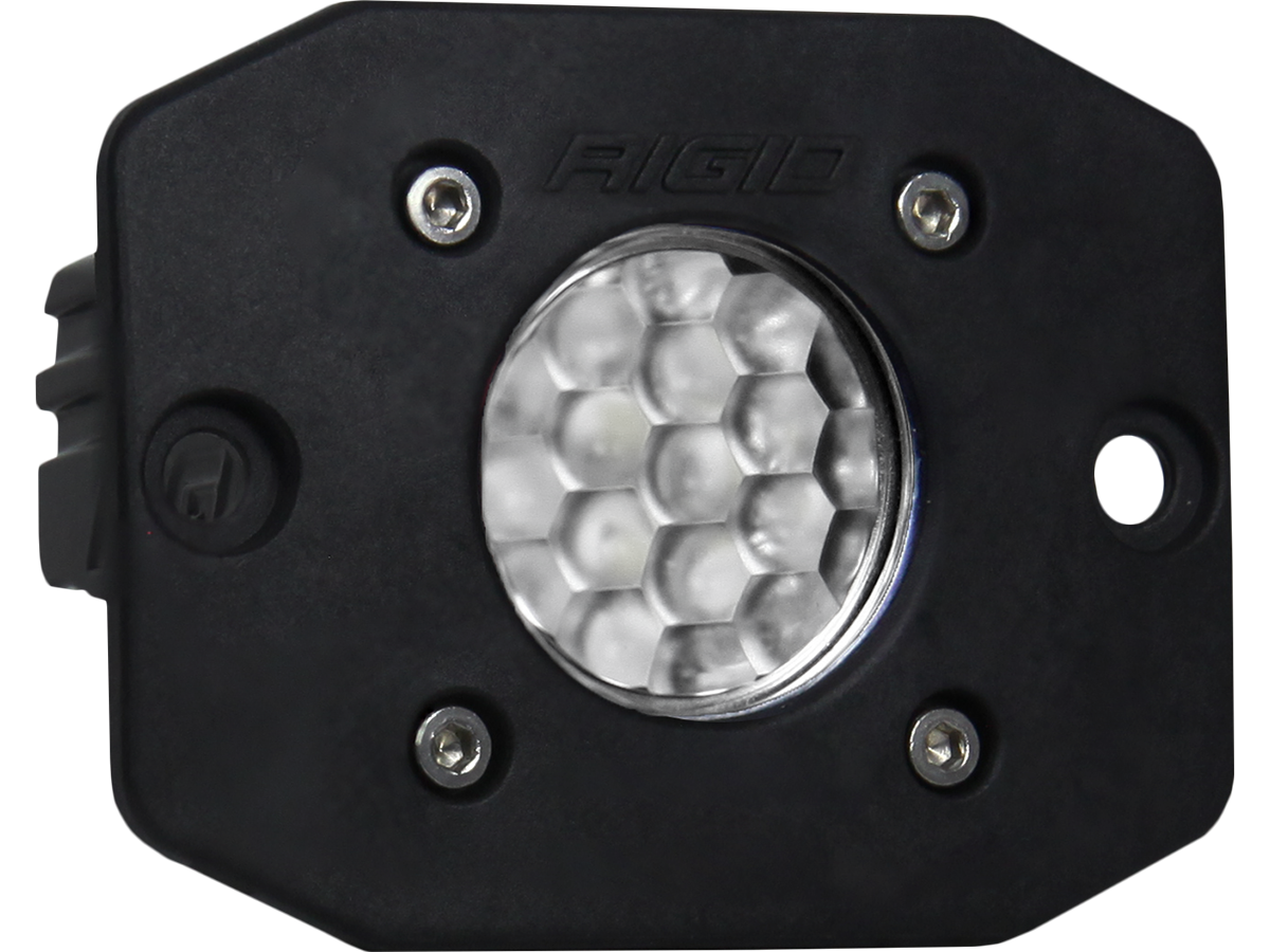 Rigid Industries Diffused Black Flush Mount Ignite