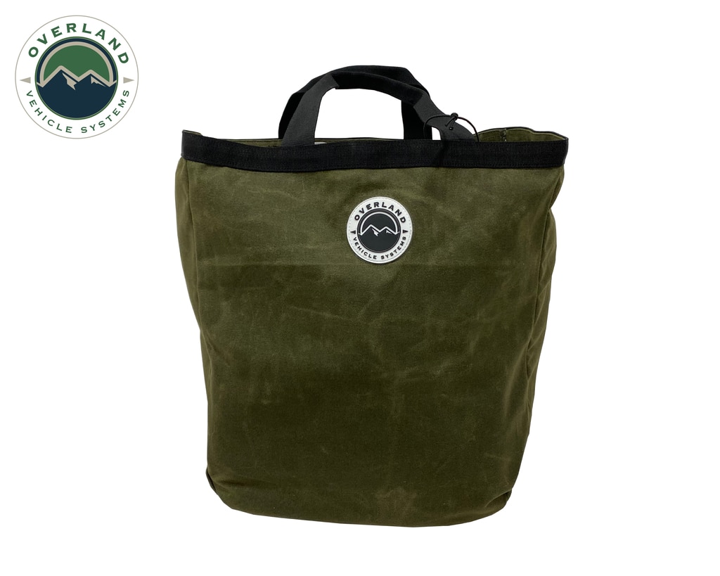 Overland Vehicle Systems Cavas Tote Bag 16 Lb Waxed Canvas - Click Image to Close