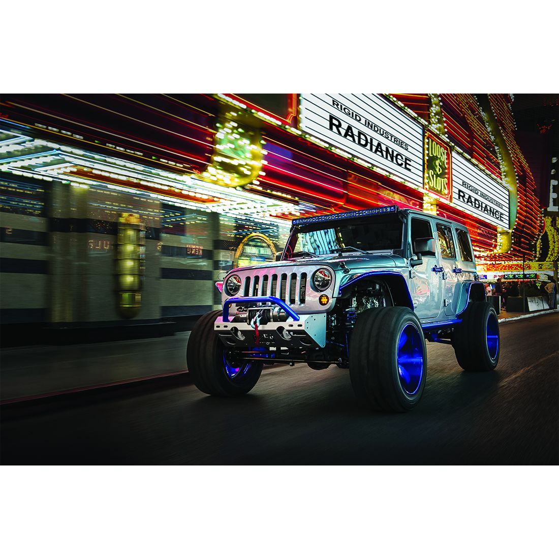 Rigid Industries 30 Inch Blue Backlight Radiance Plus - Click Image to Close