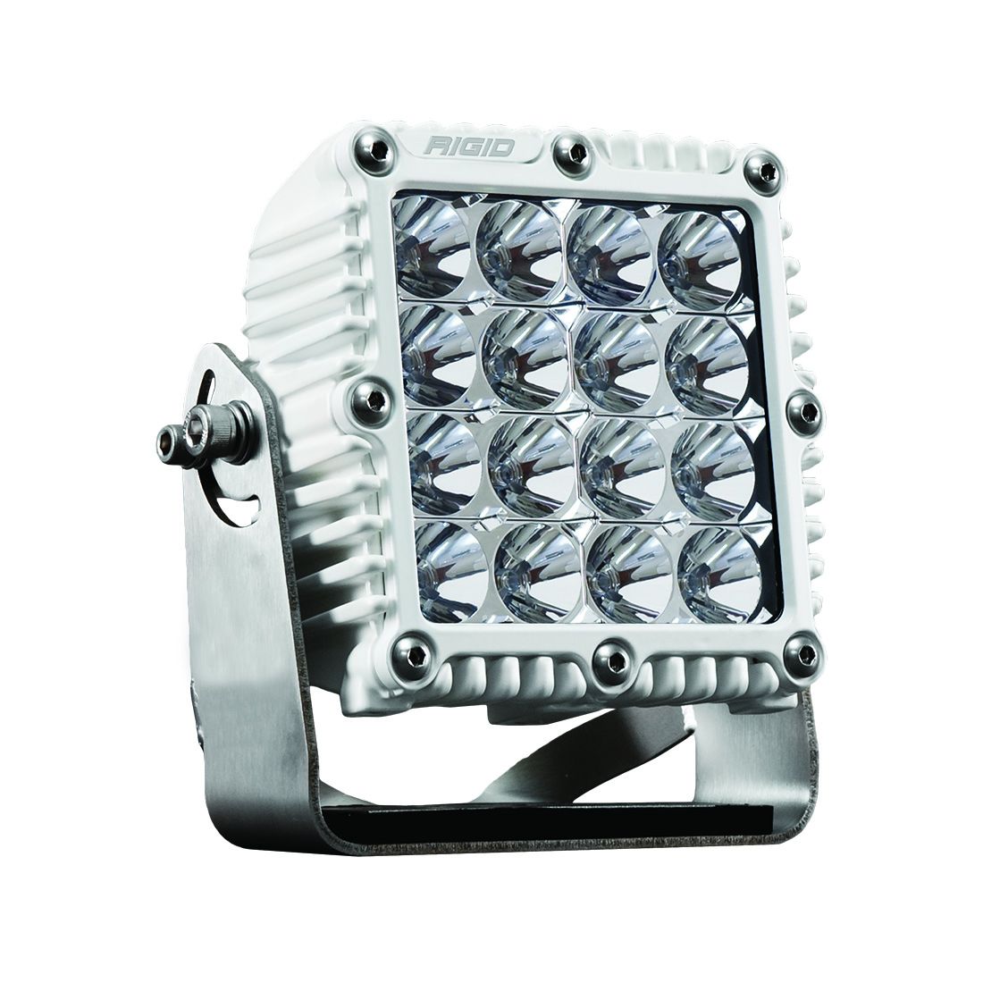 Rigid Industries Flood White Housing Q-Series Pro - Click Image to Close