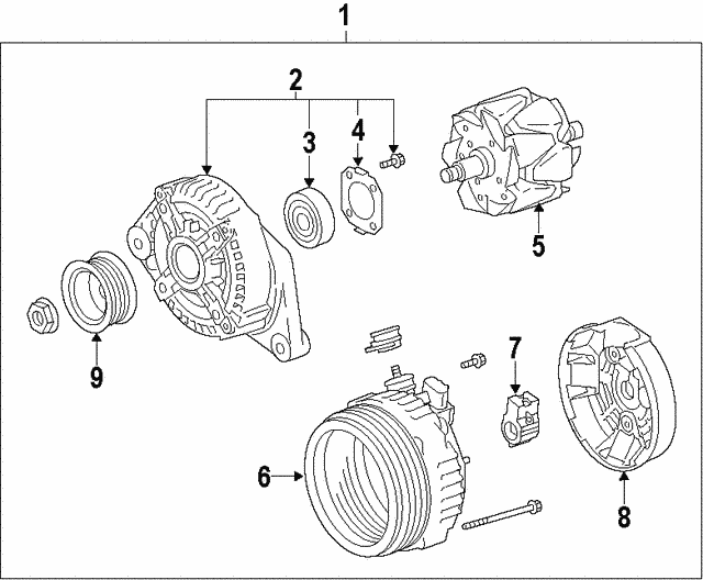 Remanufactured Alternator