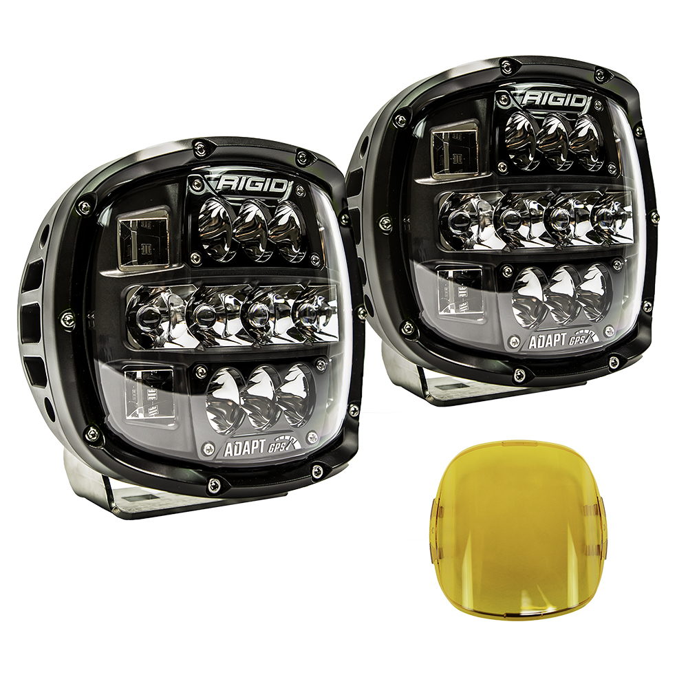 Rigid Industries RIGID Adapt XP Extreme Powersports LED Light 3 Lighting Zones GPS Module Pair - Click Image to Close