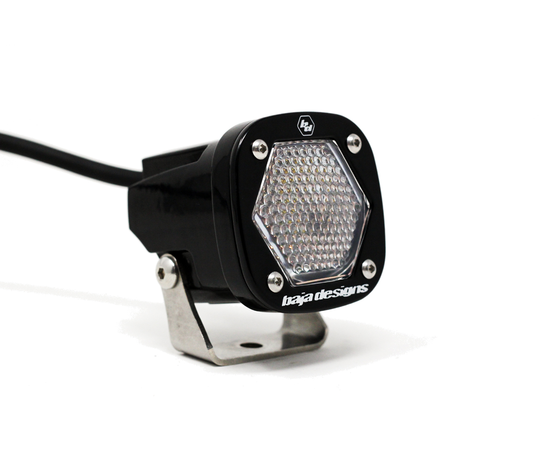 S1 Work/Scene LED Light with Mounting Bracket Single Baja Designs - Click Image to Close