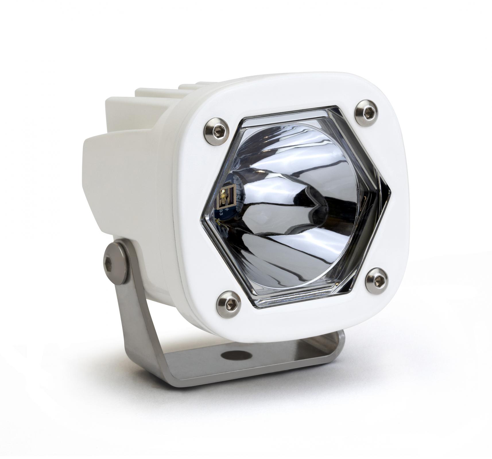 LED Light Pod S1 Spot Laser White Baja Designs - Click Image to Close