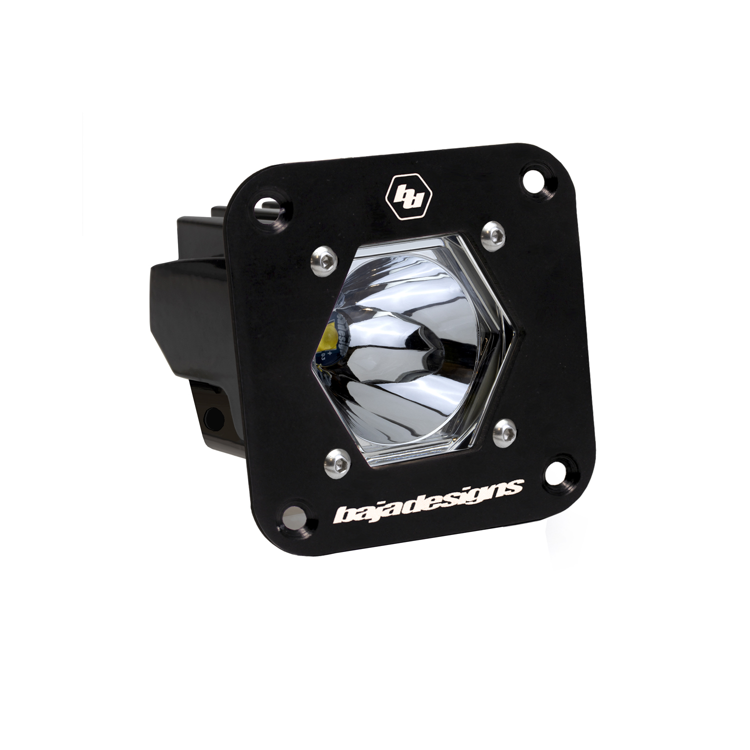 LED Light Pod S1 Flush Mount Spot LED Baja Designs - Click Image to Close