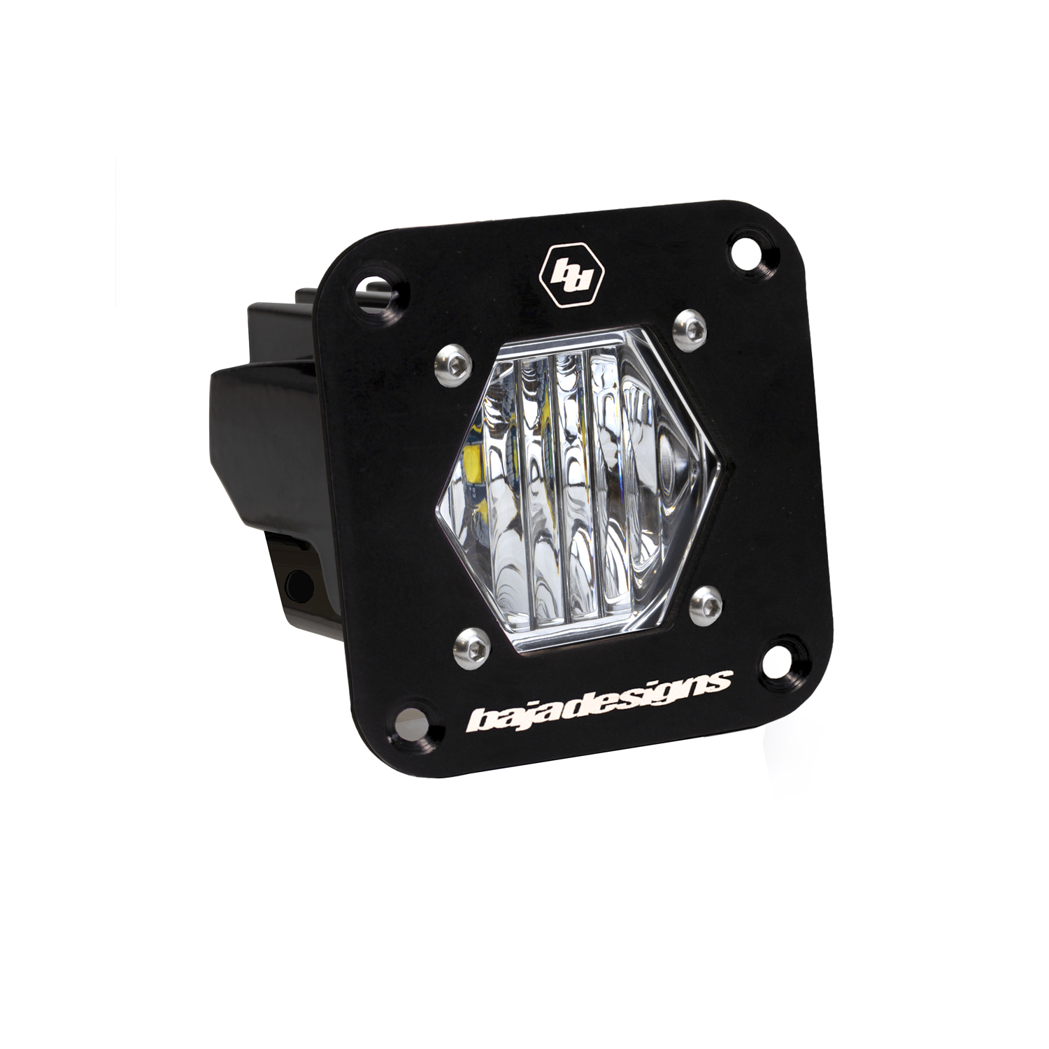 LED Light Pod Flush Mount Clear S1 Wide Cornering Baja Designs - Click Image to Close