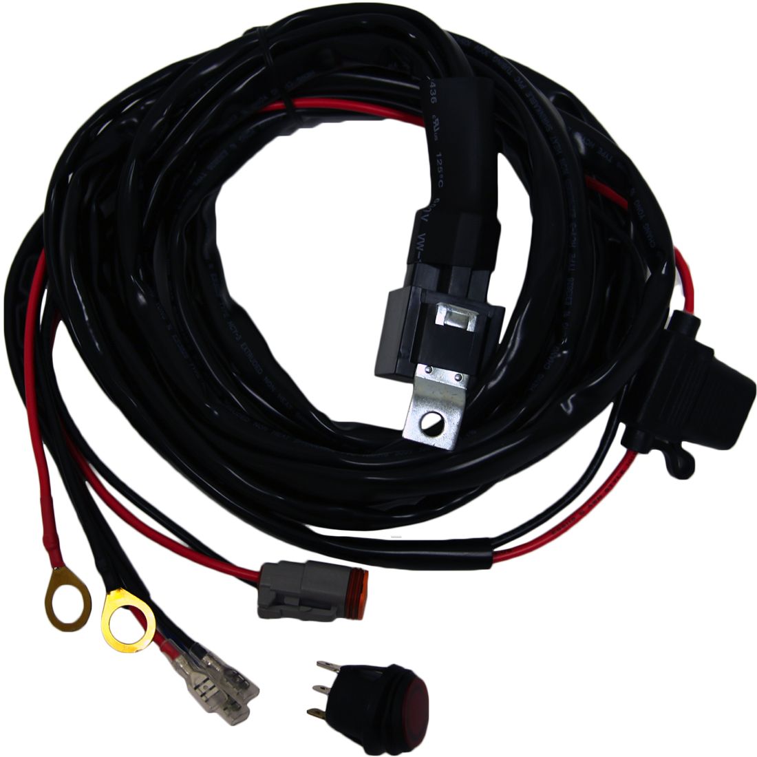 Rigid Industries High Power 20-50 Inch SR-Series and 10- 30 Inch E-Series Harness - Click Image to Close