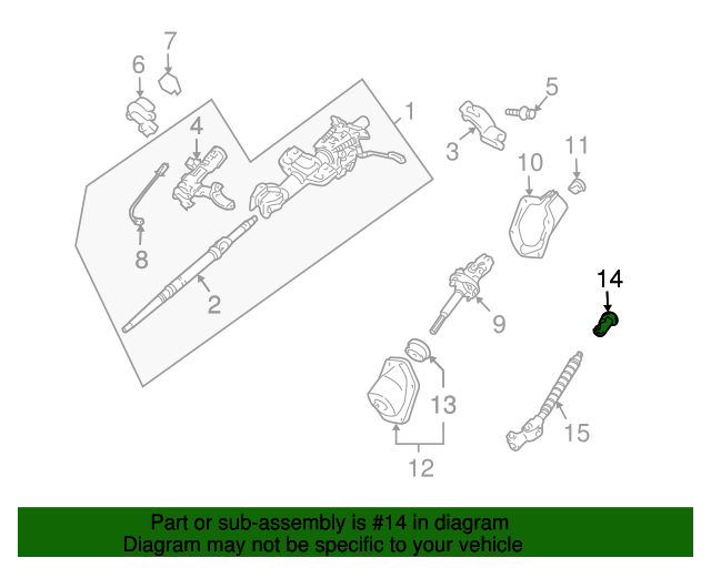 Steering Shaft Yoke 2007-2010 FJ CRUISER