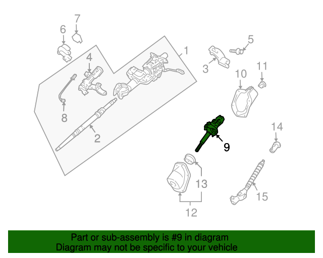 Intermediate Steering Shaft 2007-2010 FJ Cruiser