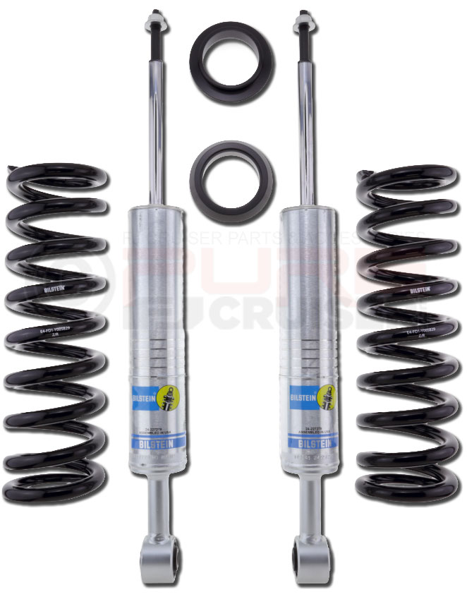 Bilstein 6112 Series Adjustable Shocks - FRONT 2010-2014 FJ - Click Image to Close