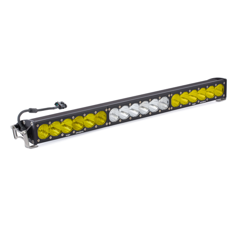 30 Inch Led Light Bar Amber White Dual Control Onx6 Series Baja