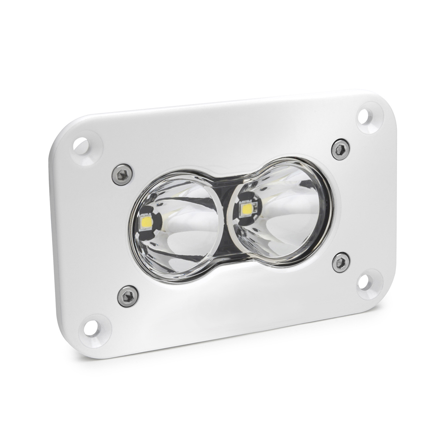 S2 Pro LED Spot Flush Mount White Baja Designs - Click Image to Close