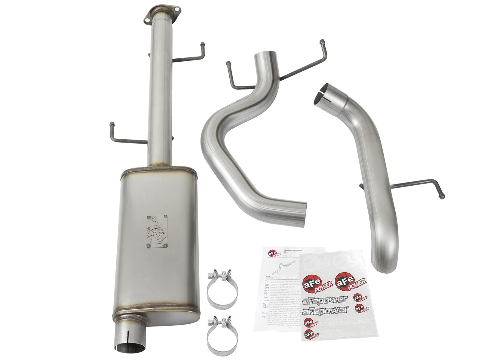 aFe POWER 49-46005-1 MACH Force-Xp 3" 409 Stainless Steel Cat-Back Exhaust System - Click Image to Close