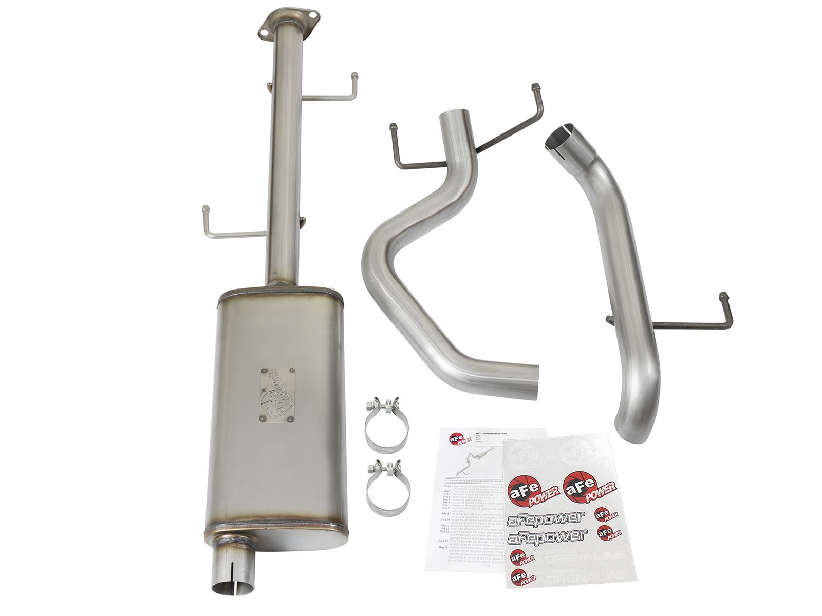 aFe Power MACH Force-Xp 2-1/2" 409 Stainless Steel Cat-Back Exhaust System - Click Image to Close