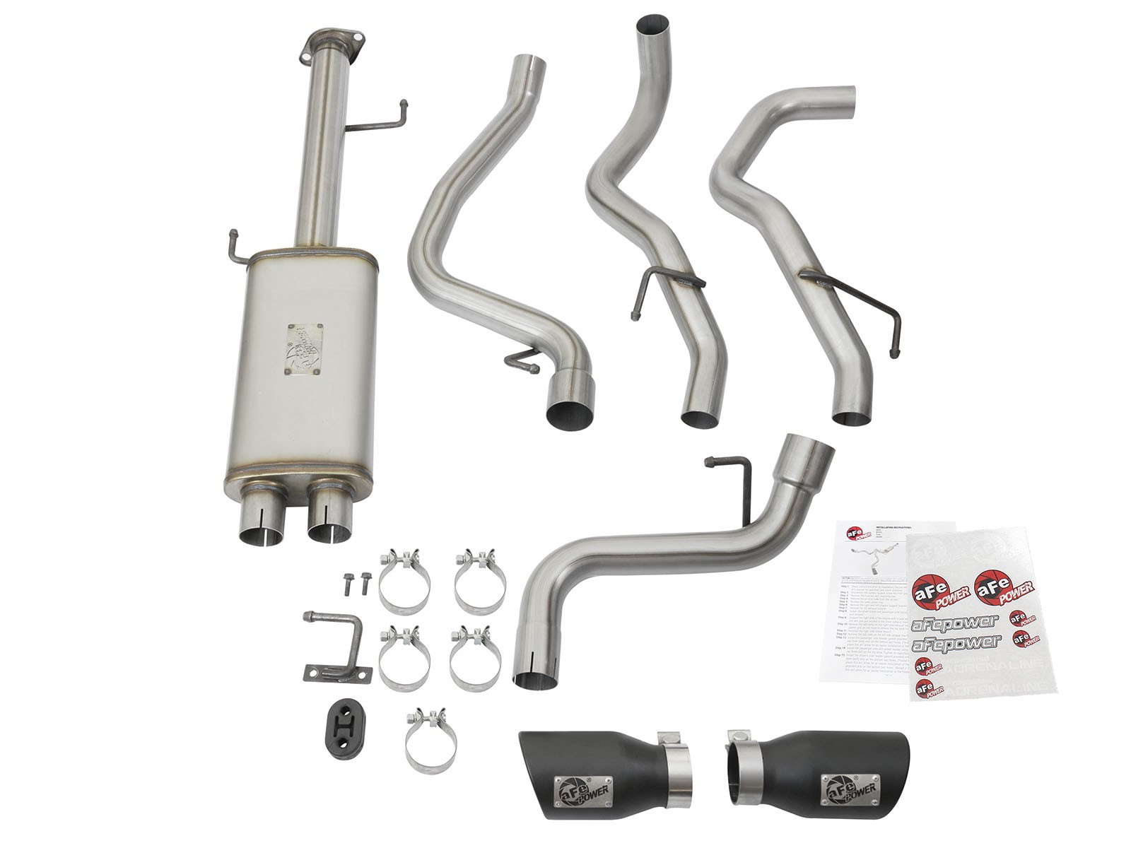 aFe POWER 49-46029-B MACH Force-Xp 3" to 2-1/2" Stainless Steel Cat-Back Exhaust System