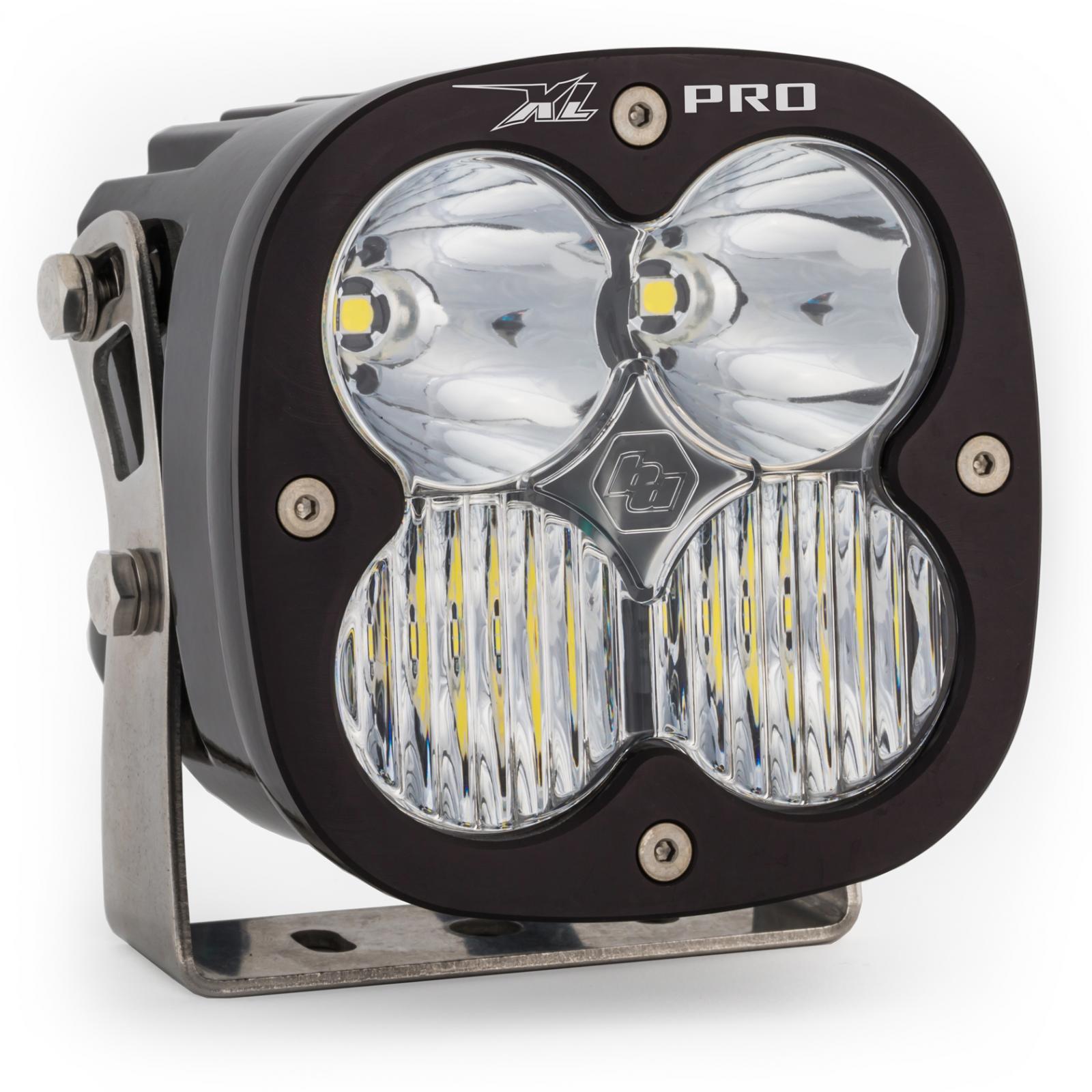 LED Light Pods Clear Lens Spot Each XL Pro Driving/Combo Baja Designs - Click Image to Close