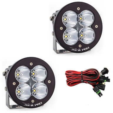 LED Light Pods High Speed Spot Pattern Pair XL R Pro Series Baja Designs - Click Image to Close