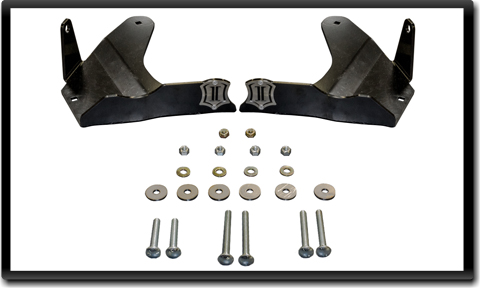 Icon Lower Control Arm Skid Plates for FJ Cruiser 2007-2009