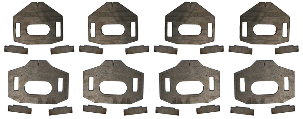 Total Chaos Lower Control Arm Cam Tab Gussets 2007-2009 FJ Cruiser - Click Image to Close