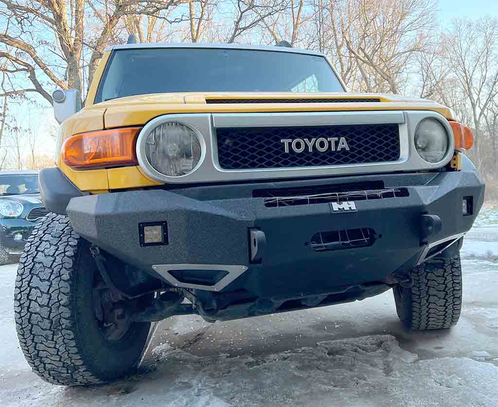 Smittybilt M1 Toyota FJ Cruiser Front Bumper, Black