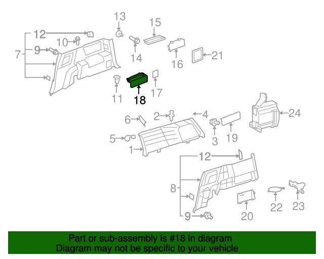 Lid Assembly w/out Speaker 62596-35010-B0