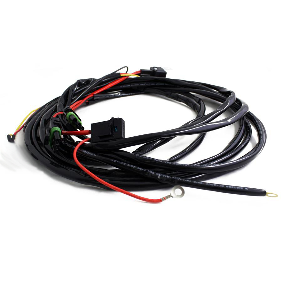 Pro & Sport 3-pin Hi-beam Harness-2 light max 150 watts Baja Designs - Click Image to Close