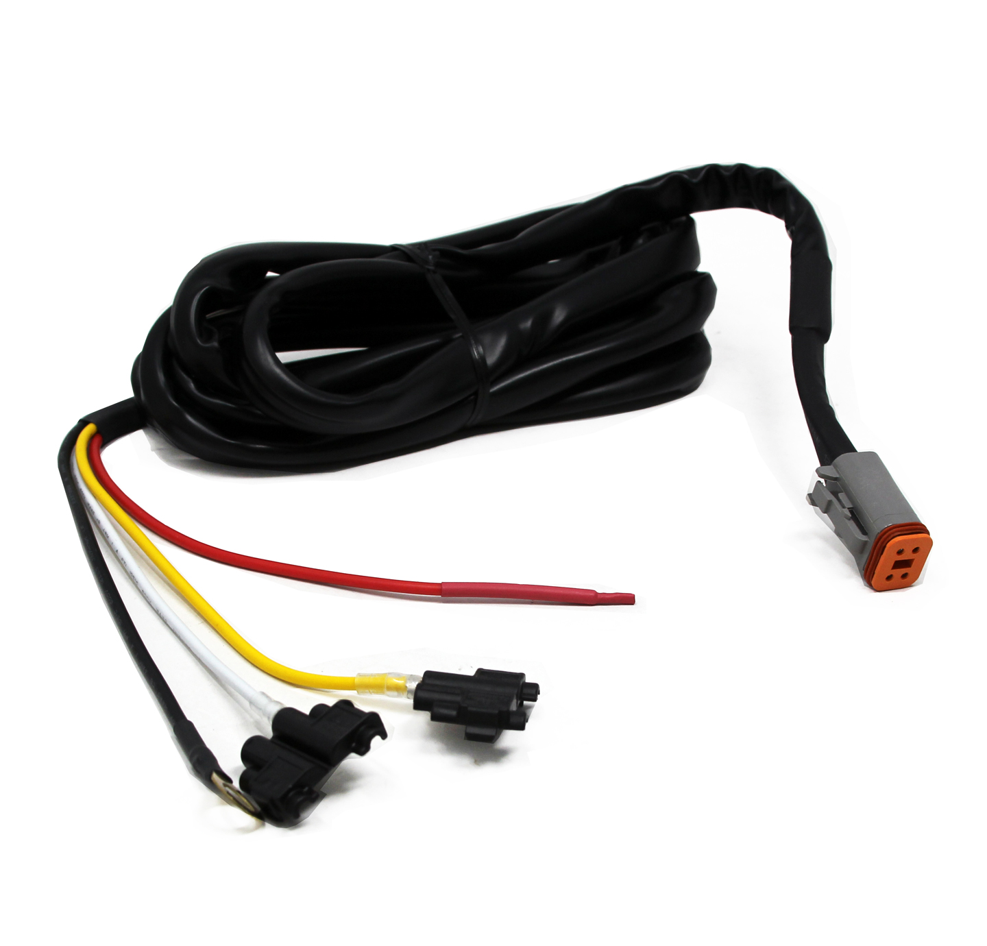 LP4, Upfitter Harness Single Light Baja Designs - Click Image to Close