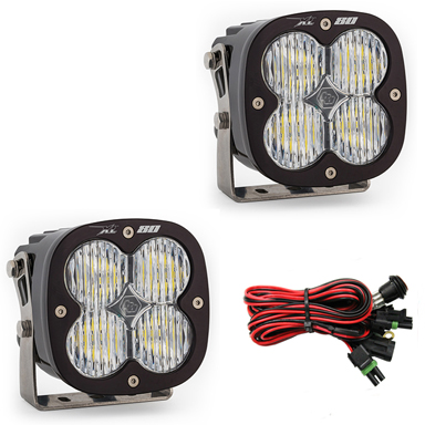 LED Light Pods Wide Cornering Pattern Pair XL80 Series Baja Designs - Click Image to Close