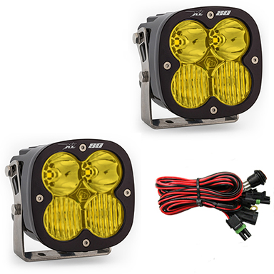 LED Light Pods Amber Lens Driving Combo Pattern Pair XL80 Series Baja Designs - Click Image to Close