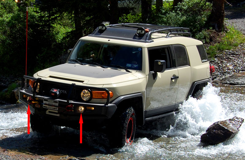 Toyota Fog Light Kit for ARB Bar Bumper