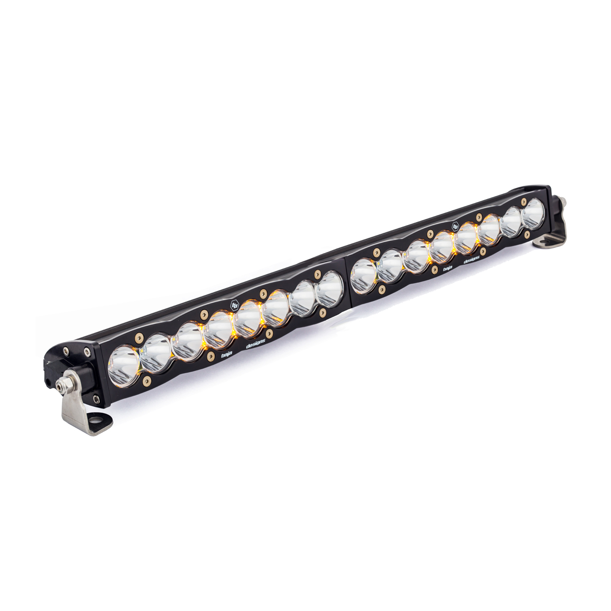 20 Inch LED Light Bar Single Straight Spot Pattern S8 Series Baja Designs - Click Image to Close
