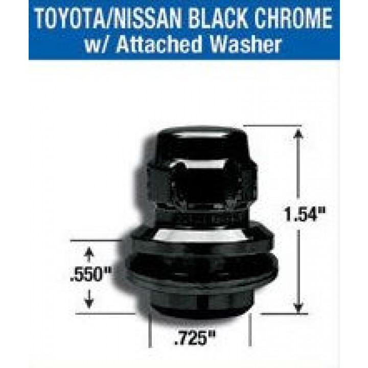 Gorilla 73631TBC Locking Lug Nuts - Click Image to Close