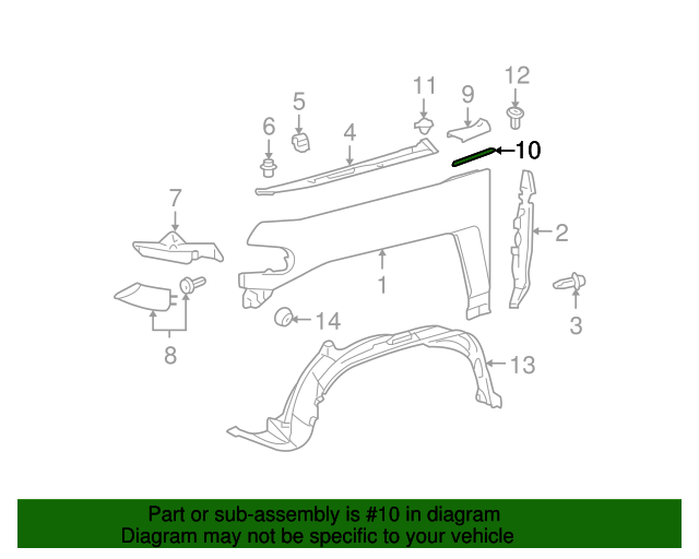 Cowl Panel Pad - Click Image to Close