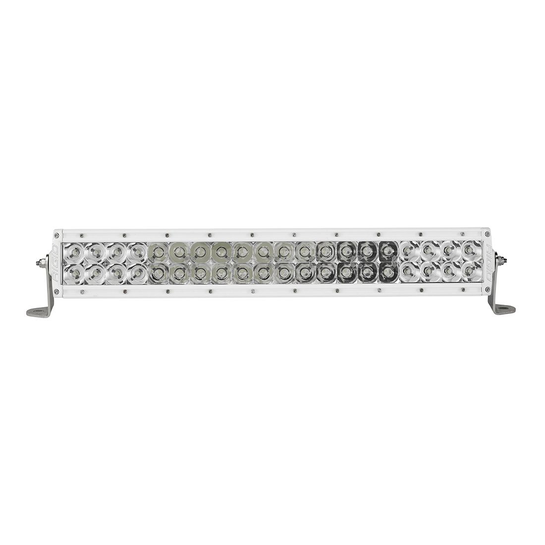 Rigid Industries 20 Inch Spot/Flood Combo Light White Housing E-Series Pro - Click Image to Close