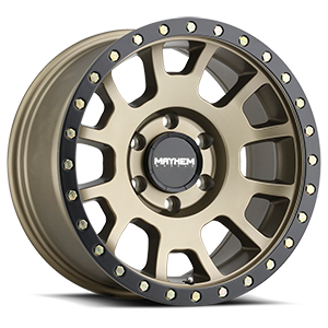 Mayhem Wheels Scout 8302 Gold w/ Black Lip - Click Image to Close