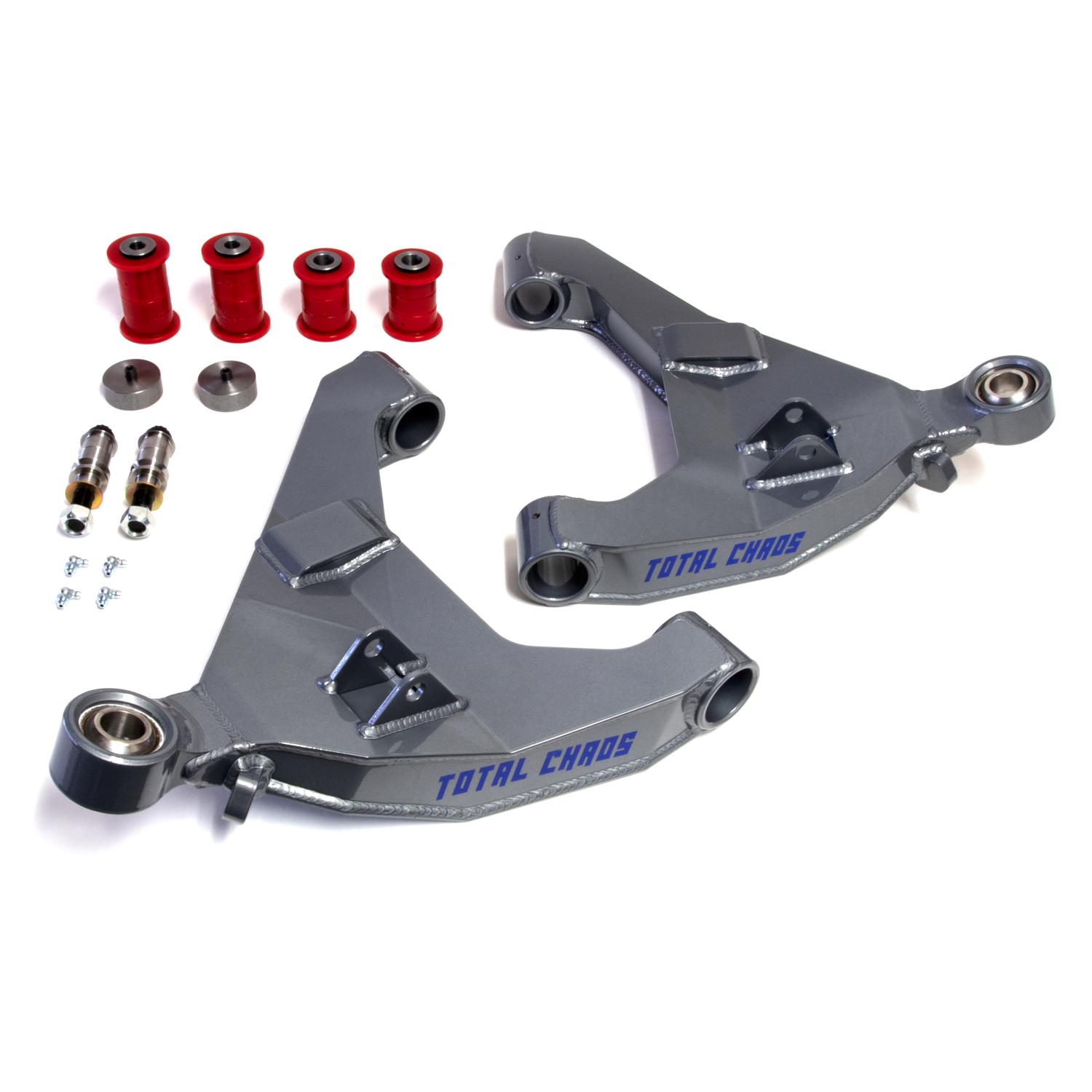 Total Chaos Stock Length 4130 Expedition Series Lower Control Arms - No Secondary Shock Mounts 2010-2014 FJ Cruiser - Click Image to Close