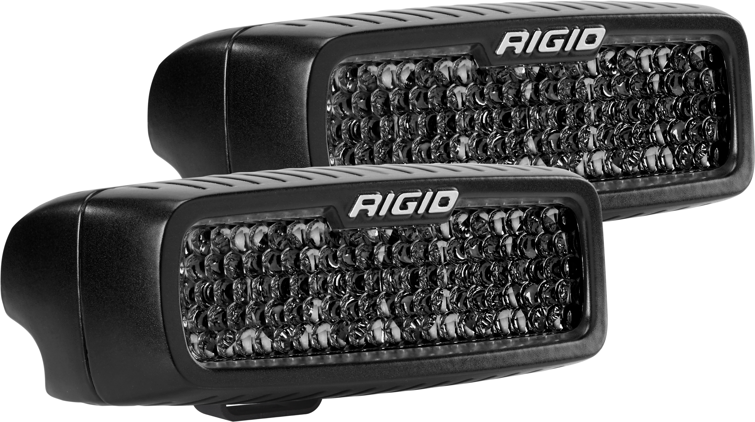 Rigid Industries Spot Diffused Midnight Surface Mount Pair SR-Q Pro