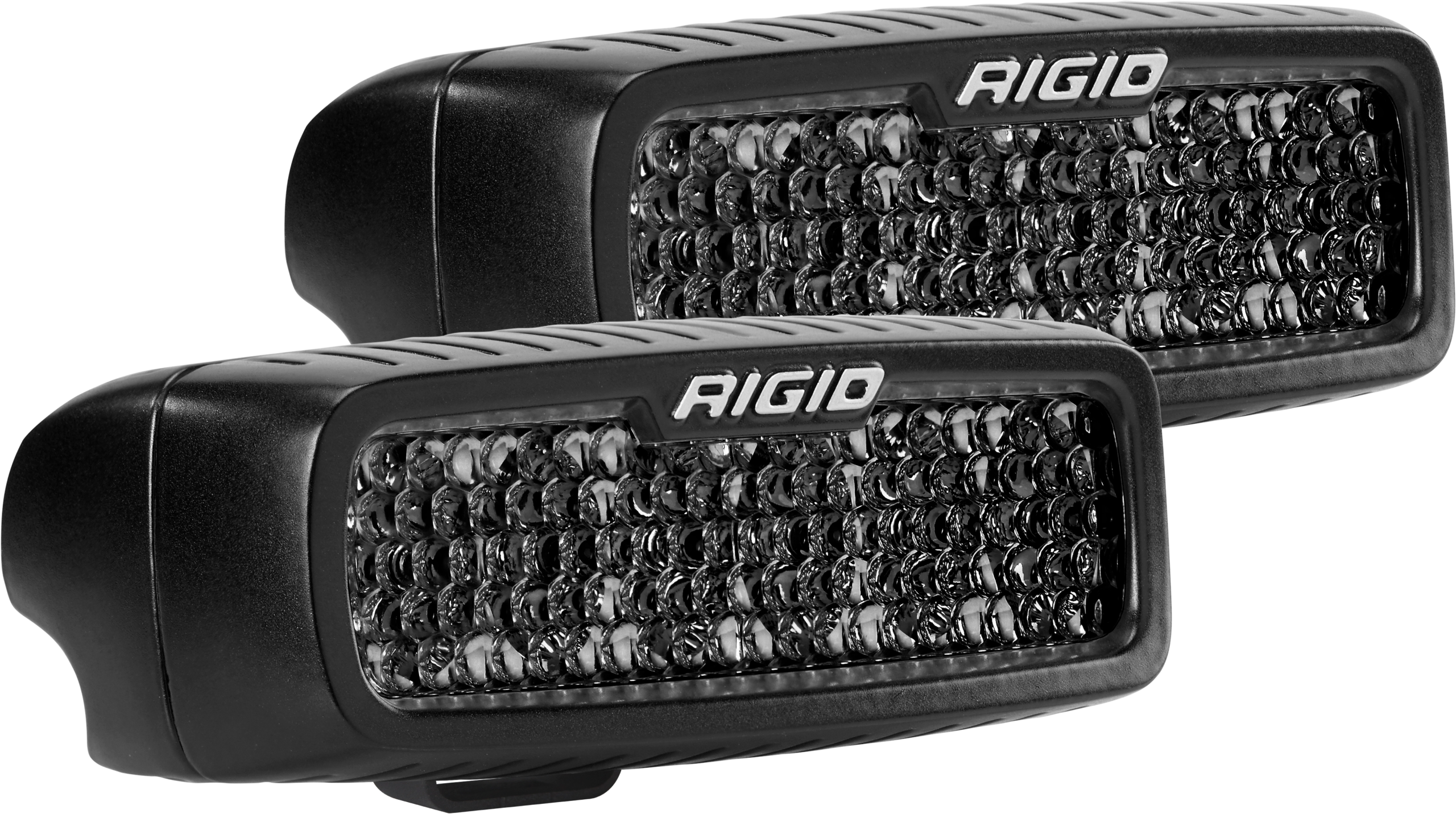 Rigid Industries Spot Diffused Midnight Surface Mount Pair SR-Q Pro - Click Image to Close