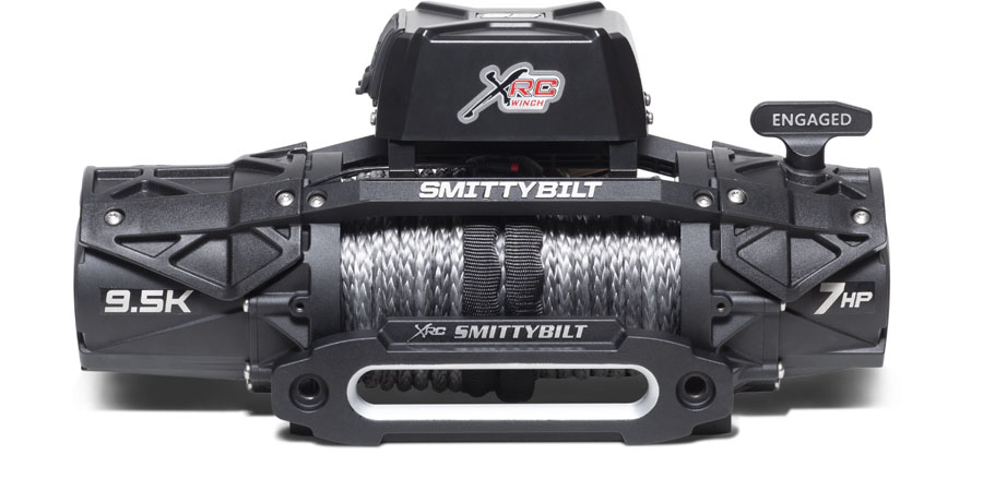 Smittybilt Gen3 XRC 9.5K Winch with Synthetic Cable - Click Image to Close